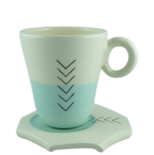 Tasse expresso avec sous tasse