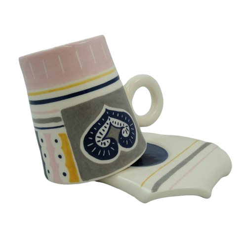 Tasse expresso avec sous tasse
