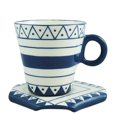 Tasse expresso avec sous tasse