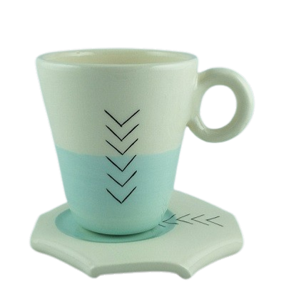 Tasse expresso avec sous tasse