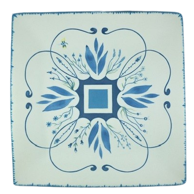 Assiette carrée