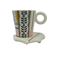 Tasse expresso avec sous tasse