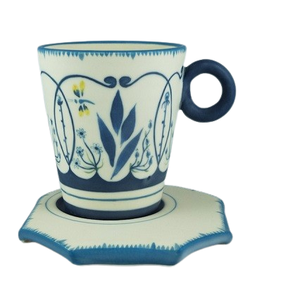 Tasse expresso avec sous tasse
