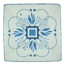 Assiette carrée